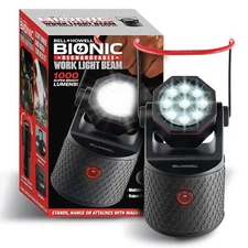Bell + Howell Bionic Rechargeable Work Light Beam with Stand