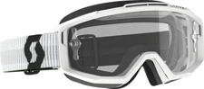 NEW SCOTT SPLIT OTG GOGGLE - WHITE - CLEAR WORKS LENS - MOTORCYCLE/OFFROAD