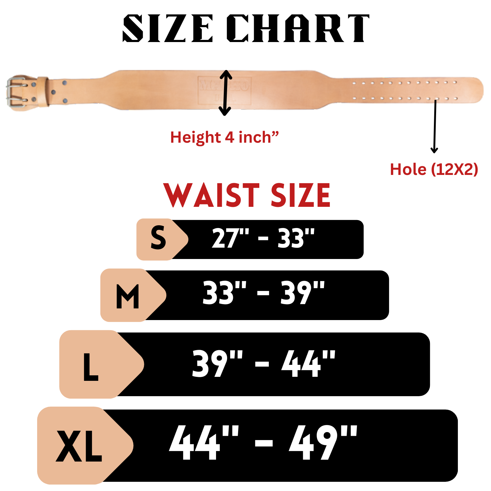 Genuine Leather Weight Lifting Belt Gym Training Belt for Men/Women