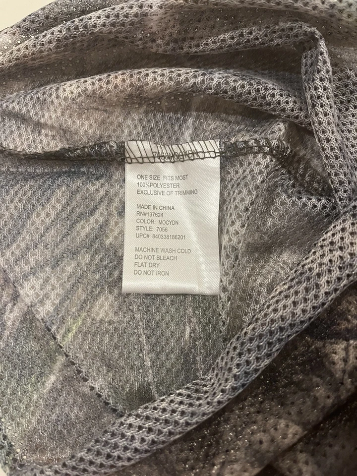 Mossy Oak Balaclava Hunting Hood & Mask, Lightweight - Image 3 of 3