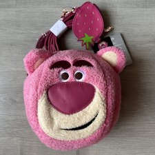 Loungefly Lotso Fuzzy Fun Handbag, Toy Story 3 - NEW