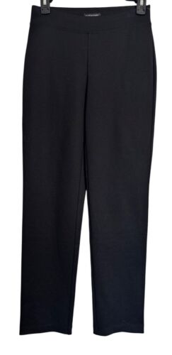 Eileen Fisher Flex Ponte Slim Ankle Pant Size XXS Black NWT