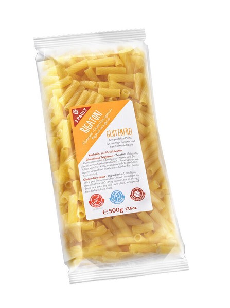 3 Pauly Rigatoni Glutenfrei 500G - Die Perfekte Glutenfreie Pasta-image