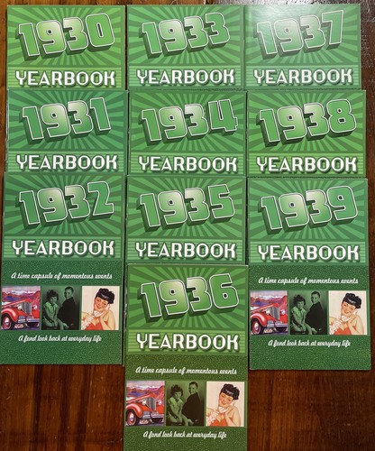 Year in Review Booklets Yearbooks with Envelopes - Pick Your Year - Great Gifts - Picture 2 of 12