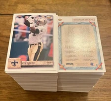 1992 Upper Deck Football Cards 1-250 (NM) - You Pick - Complete Your Set