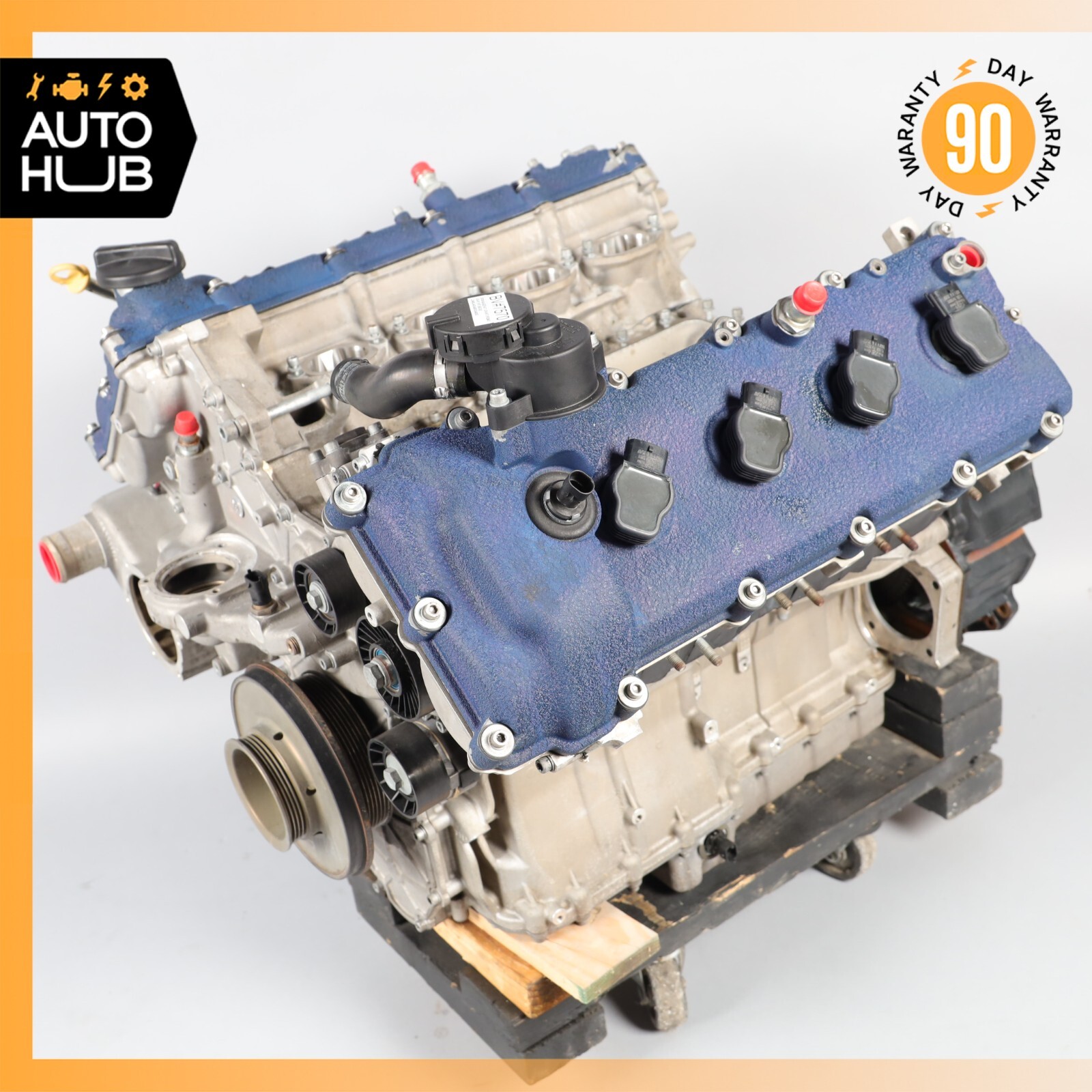 04-16 Maserati GranTurismo M145 4.2L V8 F136U Engine Motor Assembly OEM 76k