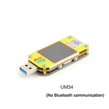 UM34 USB 3.0 Color Display LCD Tester Voltage Current Capacity Meter 4.5V-25V