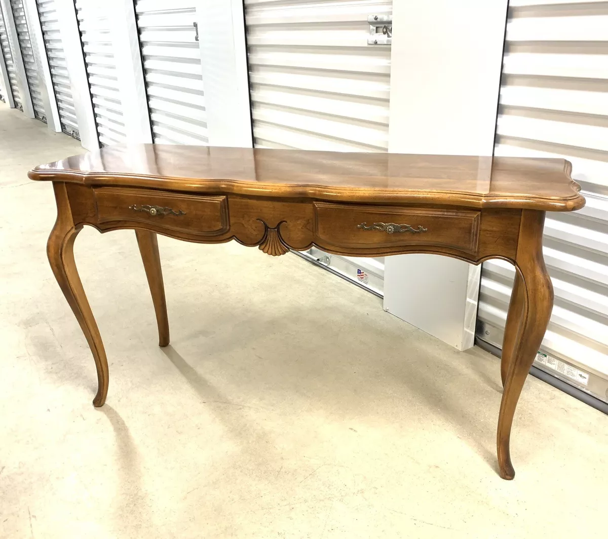 Ethan Allen Country French Hall Table Sofa Table Console 26 9301 236 Fruitwood