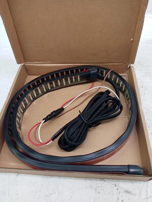 Xenon White 63-SMD Flexible LED Hood Bulge Strip For 2014-up Toyota Tu - Foto 10