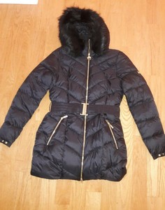 Barbour Highpoint Faux Fur Quilted Hooded Puffer Jacket Black Size 10 US | eBay