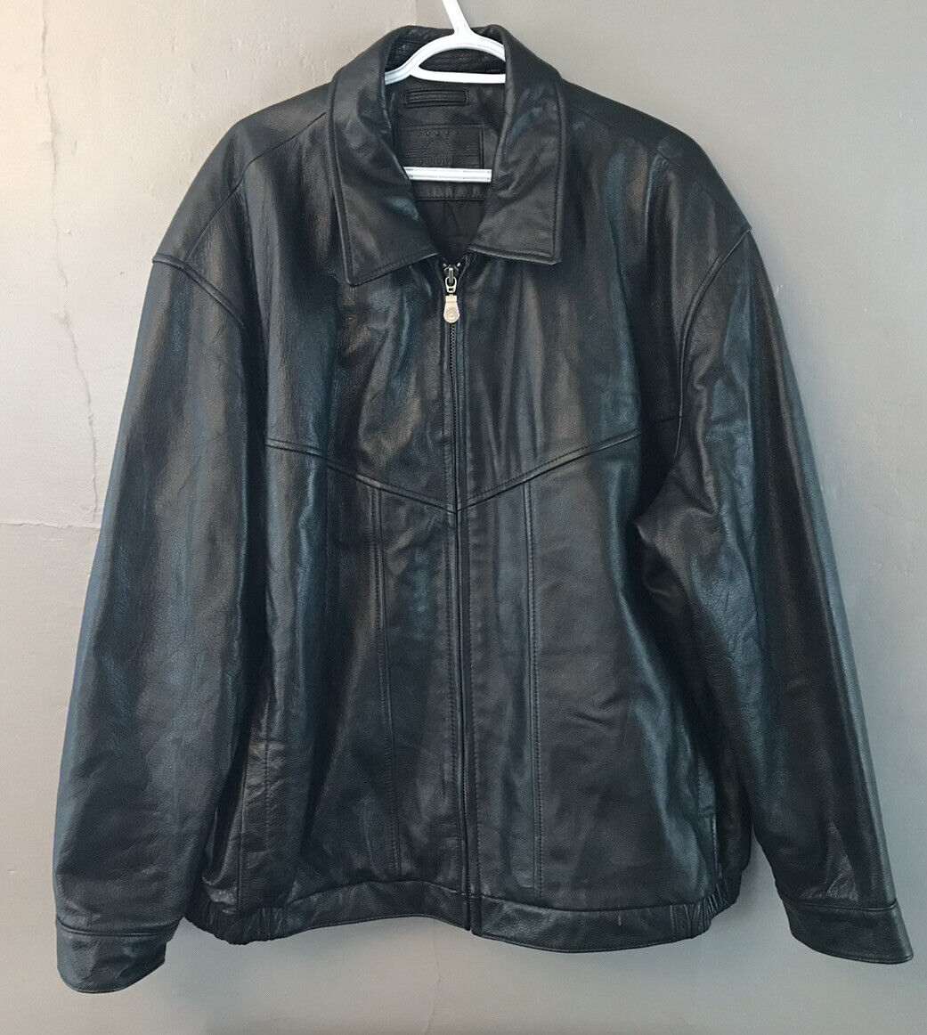 Roundtree And Yorke Leather Jacket RN58909 Leather Jacket Roundtree And Yorke Leather Jacket RN58909 Leather Jacket
