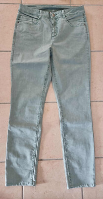 Street One Damen Jeans Hose lang EMMI Grün 30/32 Fit: Casual