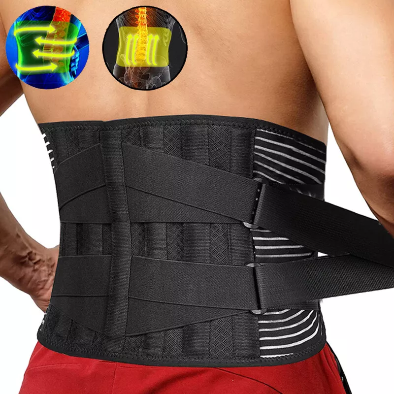 Back Support Lower Back Brace Pain-Relief Lumbar Support Belt Sciatica  Women&Men