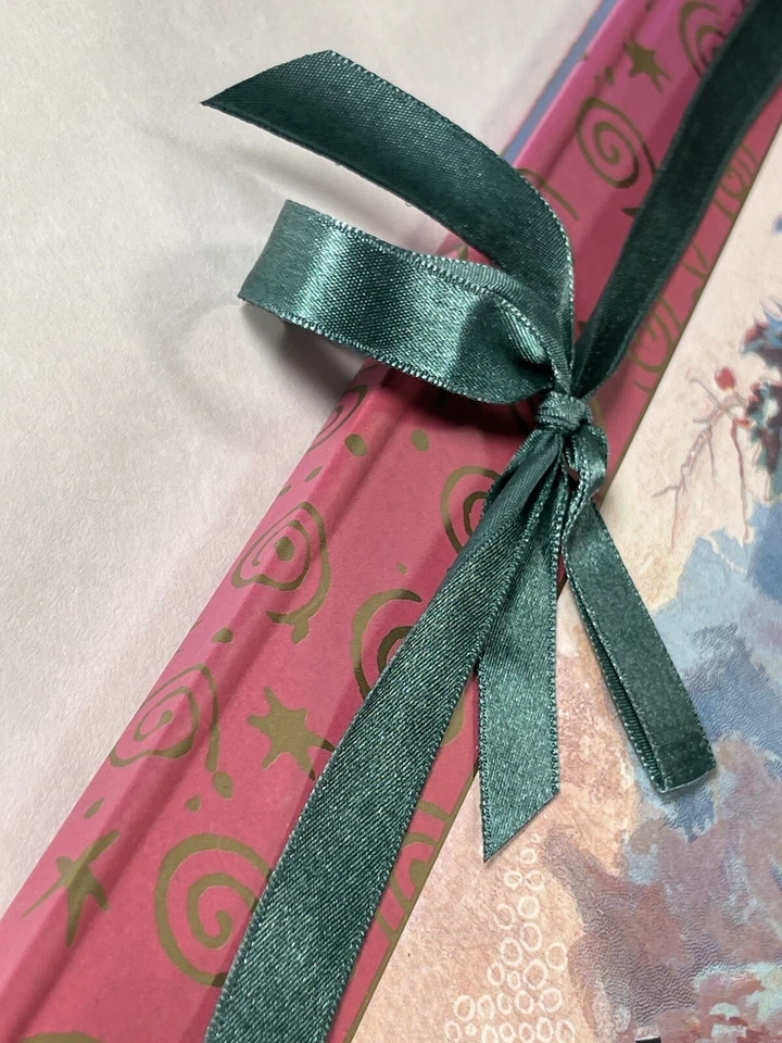 Christmas ABC Akmon 1999 Blushing Rose Publishing New Stickers Illustrated Book Foto 4 de 4