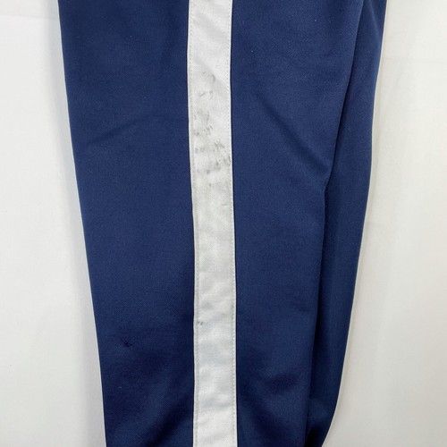 Reebok Track Pants XL 18/20 Navy Blue Youth Kids Joggers Drawstring Used Stained - Picture 4 of 12