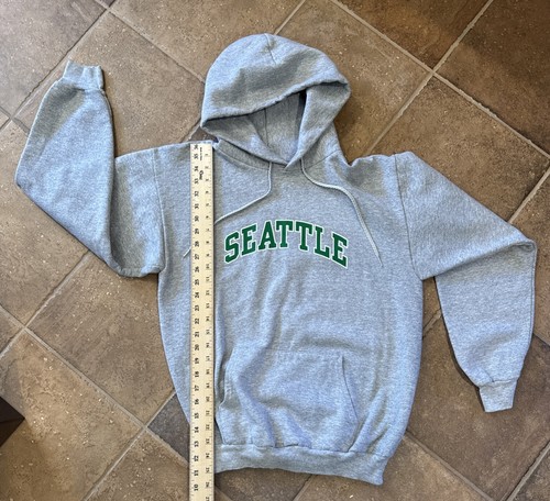 Sudadera Seattle Sudadera con Capucha Port and Company Gris Talla Mediana Pacific Northwest - Imagen 12 de 15