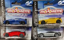 Raro Majorette Grandturismo 4 juegos Nissan, Infiniti, Mercedes-Benz AMG, Peugeot