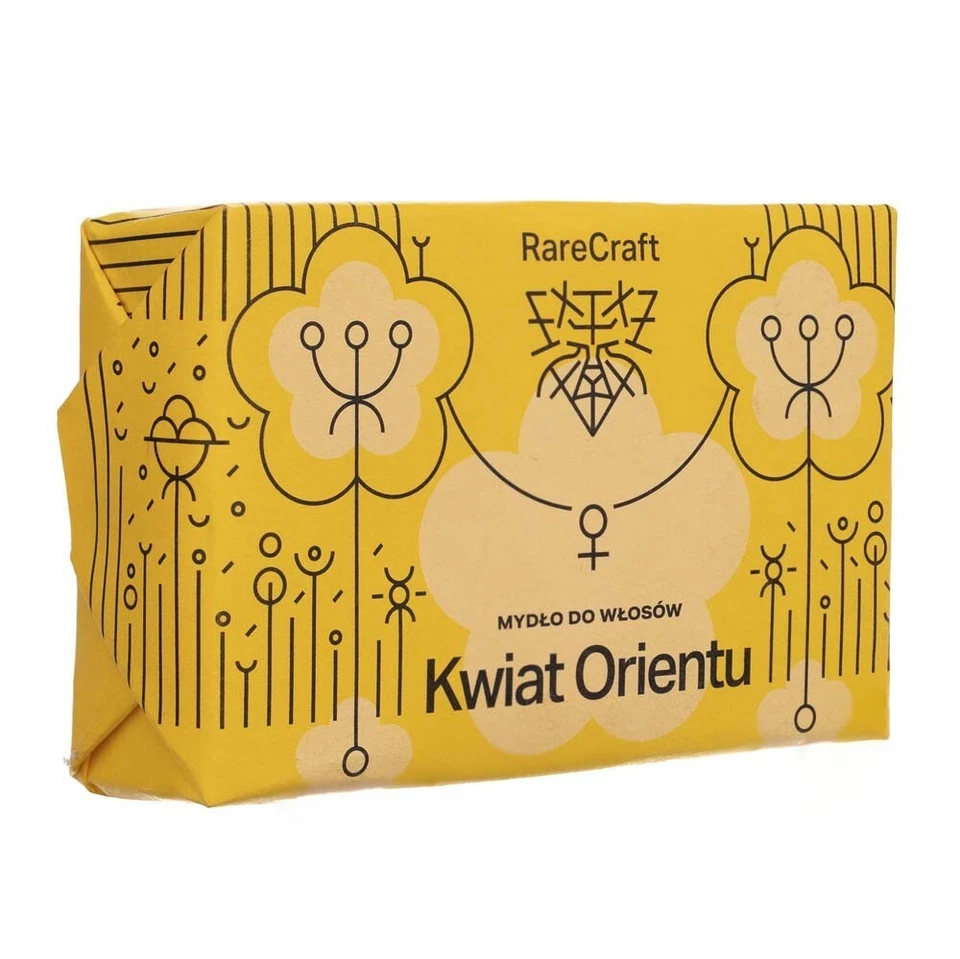 RareCraft Orientalische Blume Haarseife, 110 g