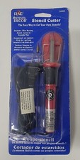 Craft Stencil Cutter 34008 Curved And Straight Tips With Stand By Plaid Crafts