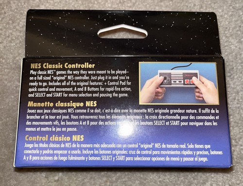 Brand New Sealed Nintendo NES Classic Edition Official Controller - Picture 2 of 2