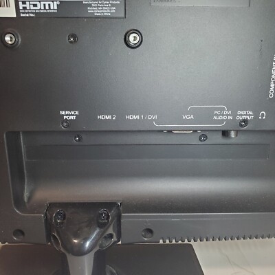 Dynex DX-15E220A12 15” LCD TV HDMI/VGA/COMP WITH REMOTE *TESTED