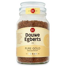 Douwe Egberts Pure Gold Instant Coffee 190 g Medium Roast