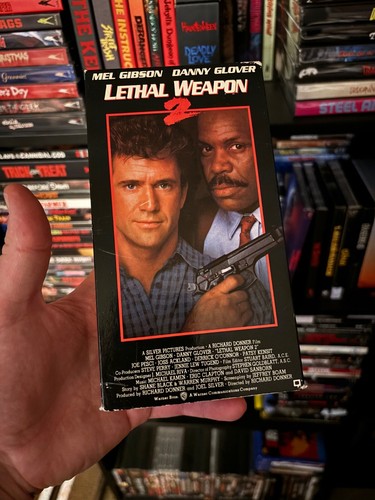 Combiné Leathal Weapon 1, 2 et 4 VHS Mel Gibson Danny Glover - Photo 4/7