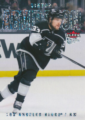 2021-22 Fleer Ultra SILVER FOIL #117 VIKTOR ARVIDSSON - Los Angeles Kings
