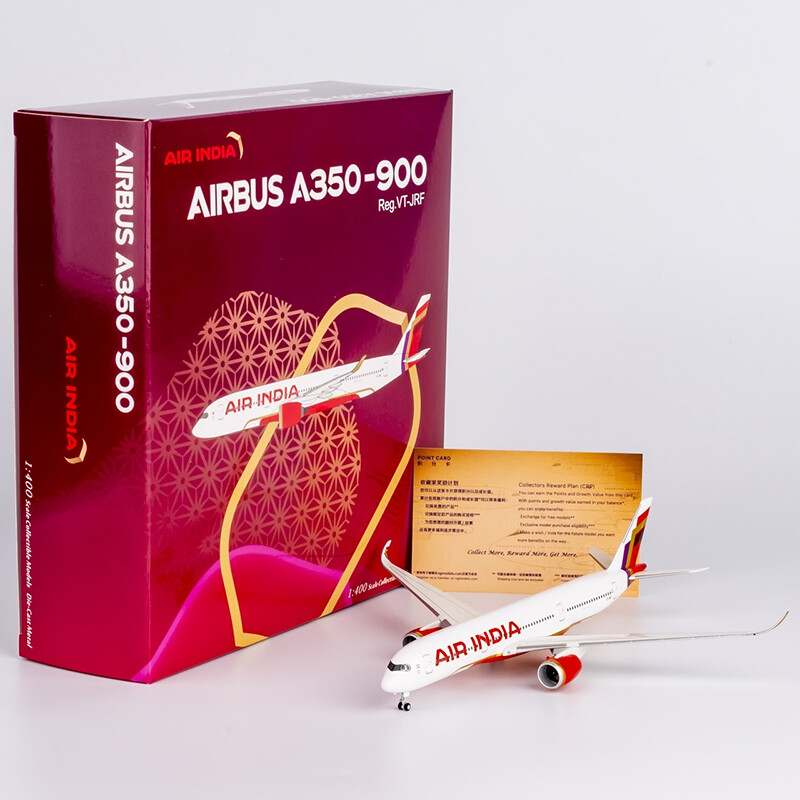 NG Lite 1/400 Air India A350-900 VT-JRF aircraft model AIC015 | eBay