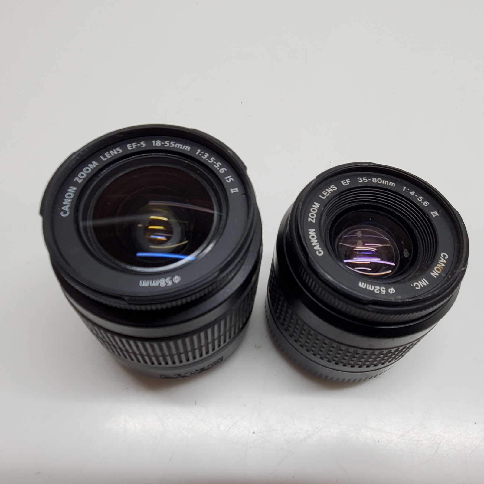 Pair of Canon Camera Lenses eBay