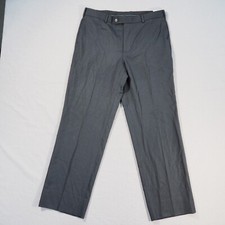 Brooks Brothers Pants Size 35x30 Blue Wool Madison Slacks Trouser Dress Business