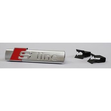 Original Audi A3 (8P) S-Line Schriftzug vorn Kühlergrill Emblem Logo 8P4853736A2