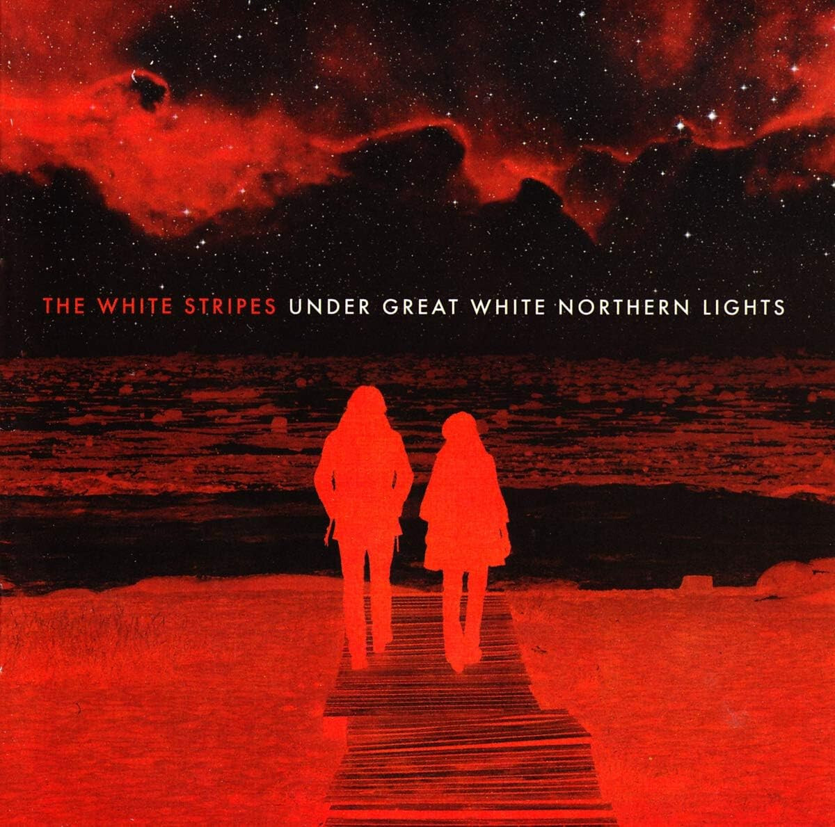 WHITE STRIPES  - UNDER GREAT WHITE NORTHERN LIGHTS - CD & DVD ALBUM NEW & SEALED