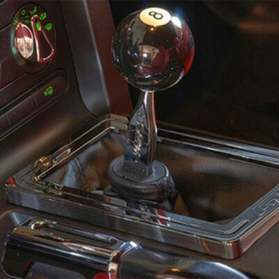 8 eight Pool Billiard Ball custom Gear Shifter Shift Knob Car Lever black