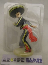 FIGURINE ALCAZAR LANCEUR DE COUTEAUX - COLLECTION TINTIN HERGE MOULINSART N°10