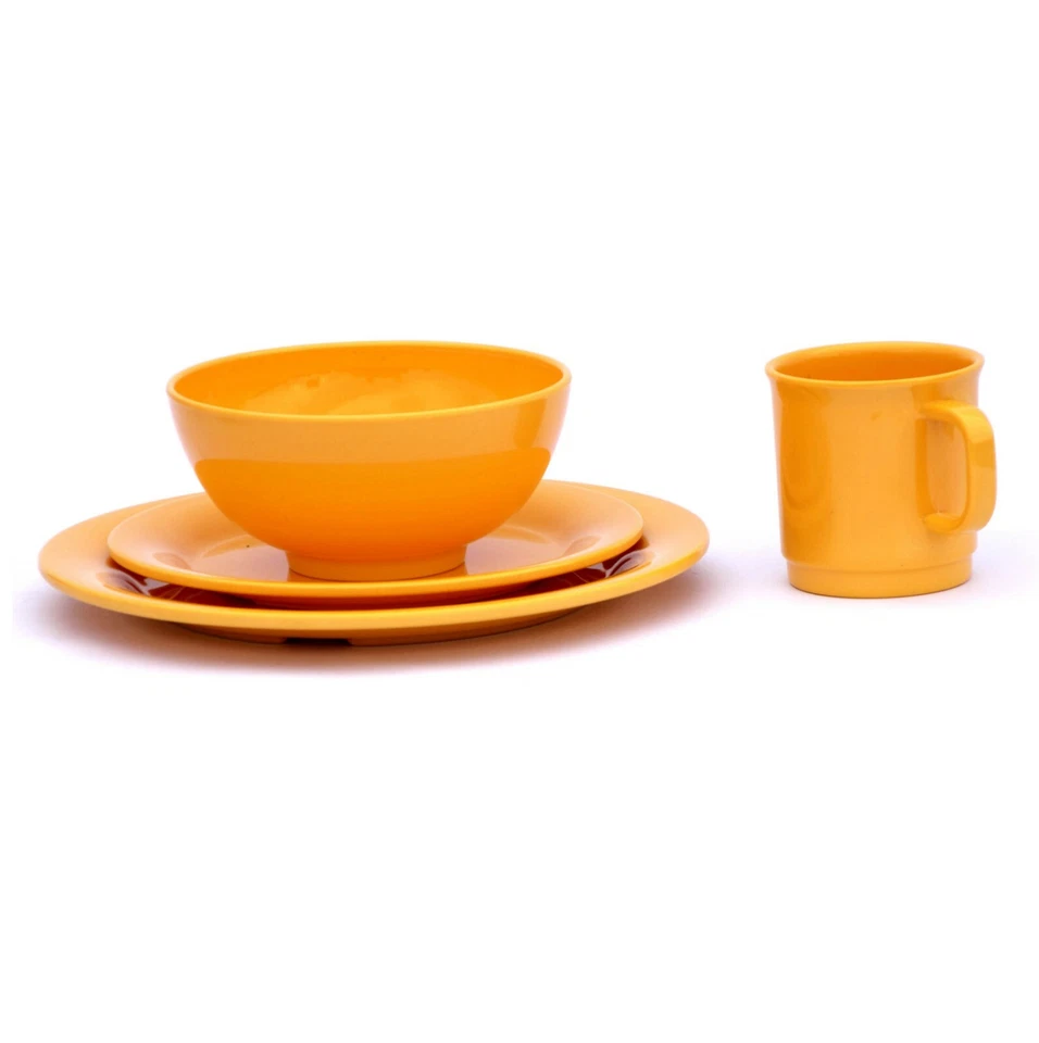  16 Piece Dinnerware Set for 4 people, in 4 Color Sets with 4 Piece per Set - Image 3 of 4