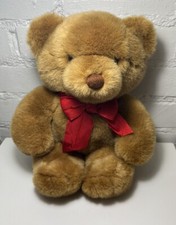 Dakin Medium Brown Vintage 1989 Plush Teddy Bear Very Good Condition