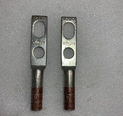 Izzy Lugs i22-38U #2 STR. Lug 2 Hole 3/8'' Hole Spacing lot of 2