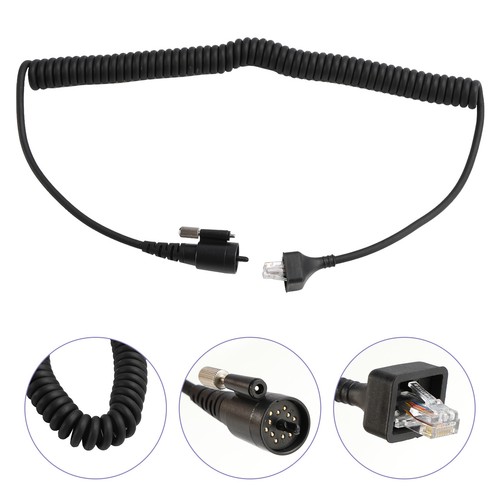 KMC27 Microphone Hand Microphone Cable For KENWOOD TK-690 TK-790 TK-890 TK-5710 - Zdjęcie 13 z 15