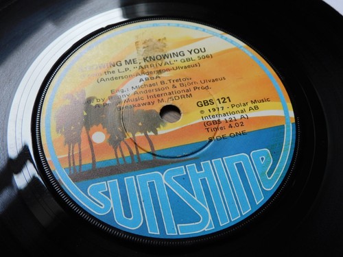 Abba Knowing Me You 7" Rare South Africa Issue 1977 GBS 121 - Picture 4 of 8