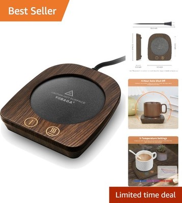Stylish Beergease Coffee Warmer Plate with Auto Shut Off and 3 Settings
