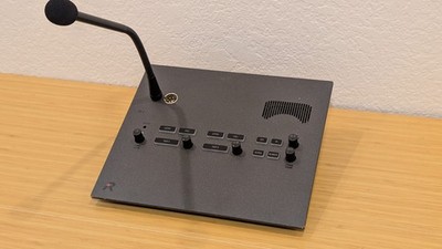 Riedel CD-2 Performer Desktop Control Station w/ Gooseneck Microphone