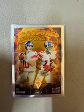 2024 Panini Phoenix Treasured Tandems - Eli Manning/Plaxico Burress #TT-Giants