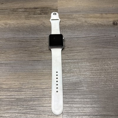Apple Watch Sport 1st Gen Series 7000 Smartwatch White Strap 42mm Passcode Lock