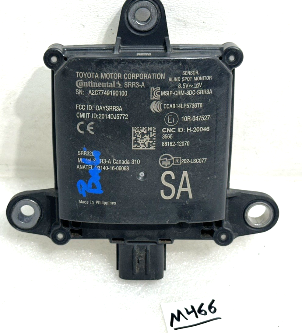 21 Toyota Corolla Blind Spot Monitor BSM Radar Sensor Left Right