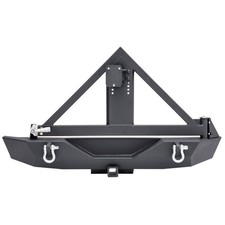 Smittybilt Xrc Tire Carrier For 07-18 Wrangler Jk 24dr - Black 76856-02