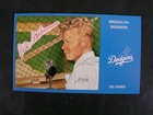 Red Barber Signed Postcard Cut Brooklyn Dodgers PSA & CAS Cert. Mint Susan Rini — photo 1