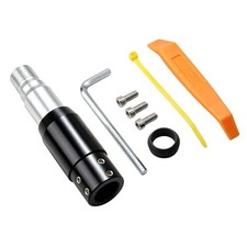 1 PC Shifter Gear Shift Knob Adapter, Aluminum Alloy Converter Kit for Non