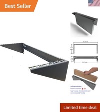 4U Cold Rolled Steel Wall Mount Rack - Fully Assembled, 19" for Networking