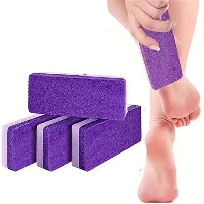BRANDED 2PCS Foot Pumice Stone Foot File Callus Dead Skin Remover Foot Heel Scrubber Smo